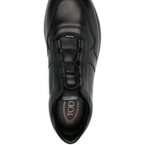 Tod's Red Dot Leather Sneakers
