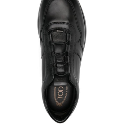 Tod's Red Dot Leather Sneakers