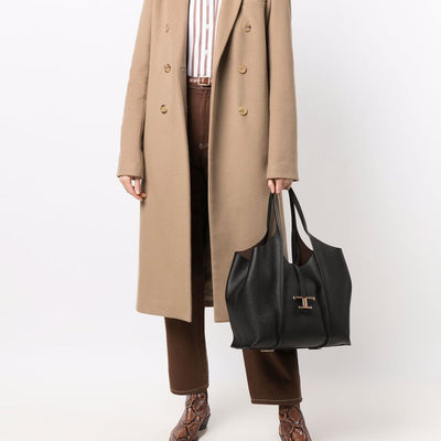 Tod's T Timeless Medium Shopping Bag