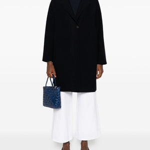 HARRIS WHARF LONDON Coats NAVY