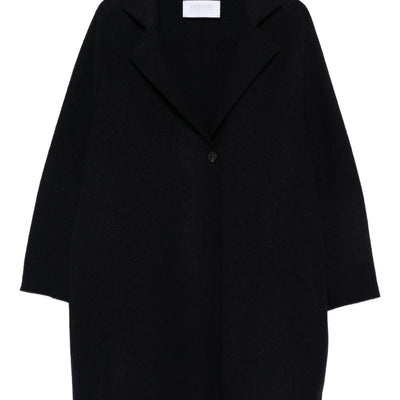 HARRIS WHARF LONDON Coats NAVY