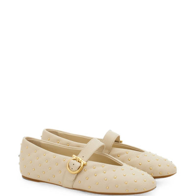 Ferragamo Flat shoes ECRU