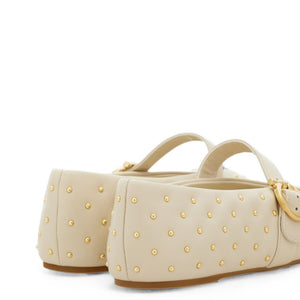 Ferragamo Flat shoes ECRU