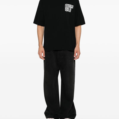 Off White T-shirts and Polos BLACK