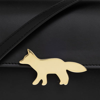 Maison Kitsuné Maison KitsunÃ© Fox Leather Bag