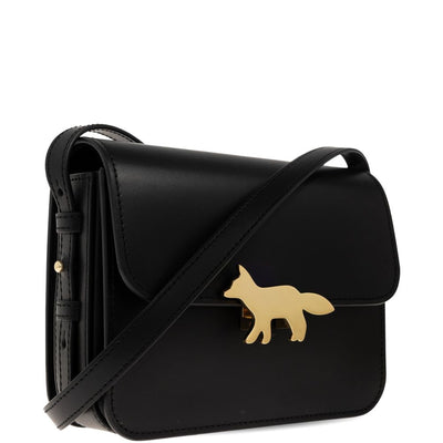 Maison Kitsuné Maison KitsunÃ© Fox Leather Bag