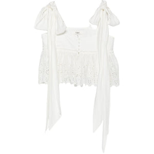 Chloé Chloè Top WHITE
