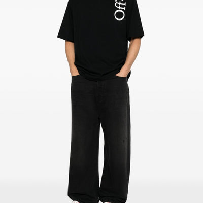 Off White T-shirts and Polos BLACK