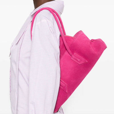 The Attico La Passeggiata Suede Bag