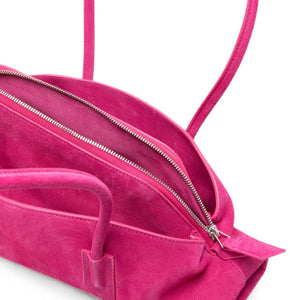 The Attico La Passeggiata Suede Bag