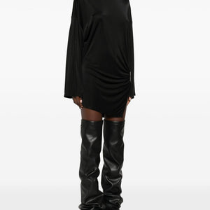 The Attico Gathered Mini Dress