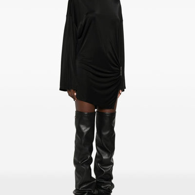 The Attico Gathered Mini Dress