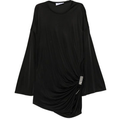 The Attico Gathered Mini Dress