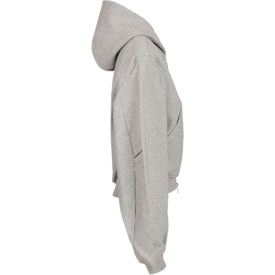 The Attico Logo Zip Sweater