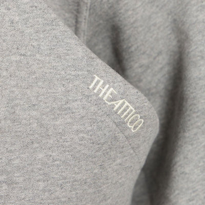 The Attico Logo Zip Sweater