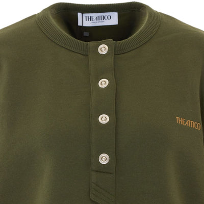 The Attico Color-Block Button Shirt