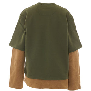 The Attico Color-Block Button Shirt