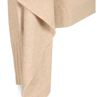 The Attico Roll Neck Scarf Sweater