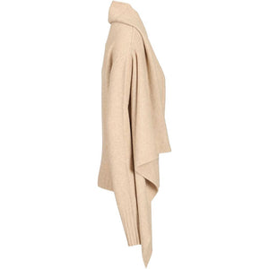 The Attico Roll Neck Scarf Sweater