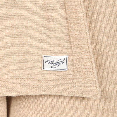 The Attico Roll Neck Scarf Sweater