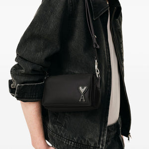 Ami Paris Padded Canvas Bag