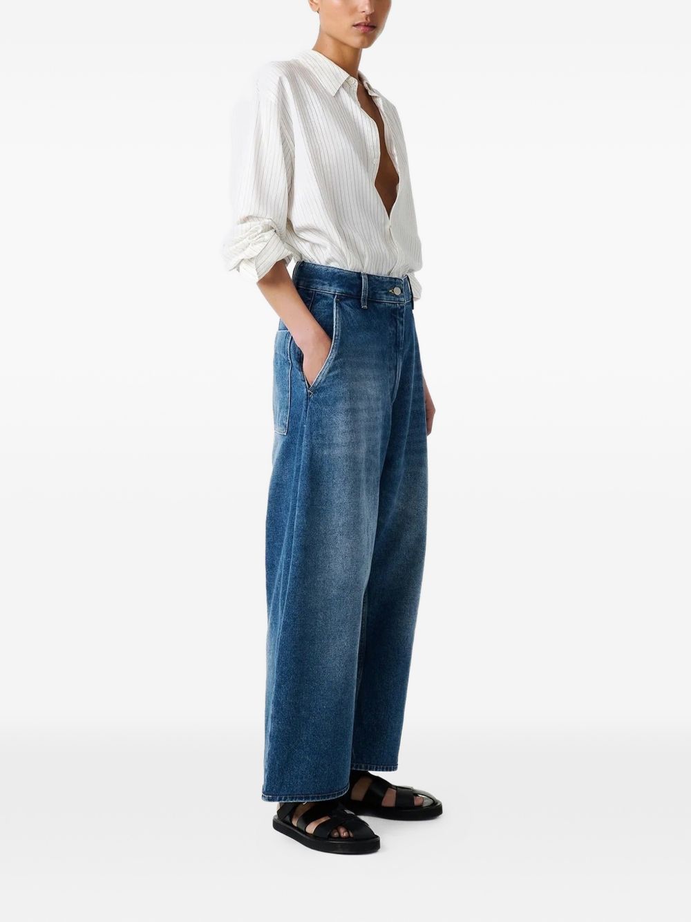 STUDIO NICHOLSON PRE Jeans NAVY