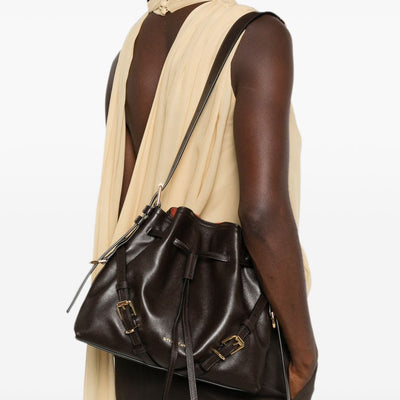 Givenchy Voyou Leather Bucket Bag