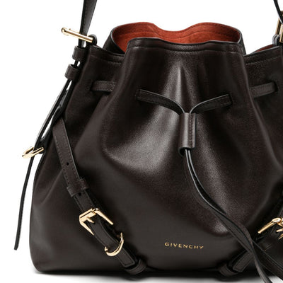 Givenchy Voyou Leather Bucket Bag