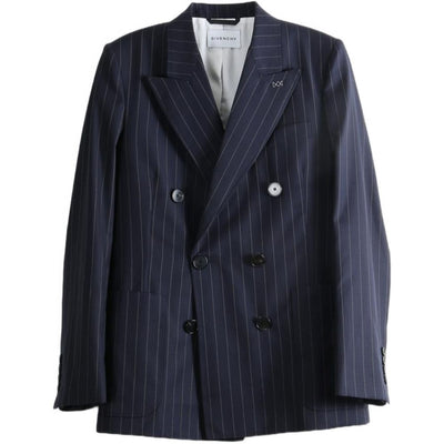 Givenchy Pinstripe Double-Breasted Blazer