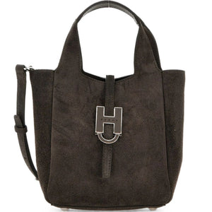 Hogan Trend Suede Shoulder Bag