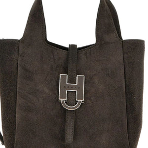Hogan Trend Suede Shoulder Bag