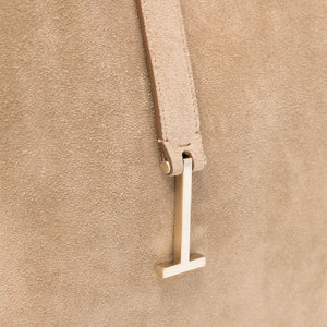 Tom Ford Suede T-Clasp Shoulder Bag