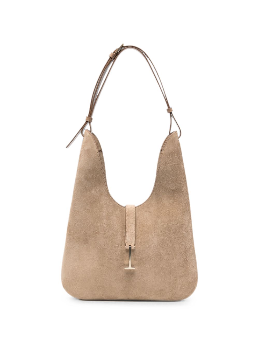 Tom Ford Suede T-Clasp Shoulder Bag