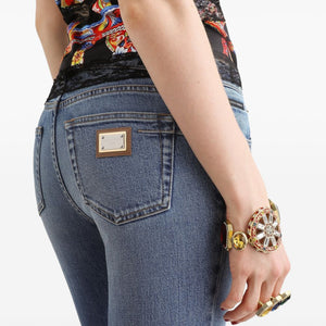 Dolce & Gabbana Light Blue Denim Jeans