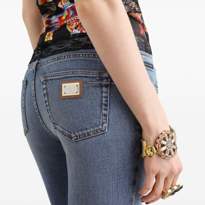 Dolce & Gabbana Light Blue Denim Jeans