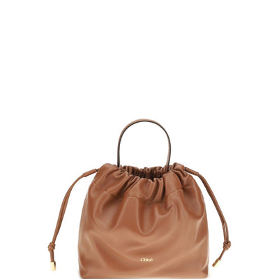 Chloé Chloe Drawstring Leather Bag