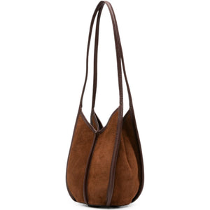 Hereu Cabullera Suede Shoulder Bag