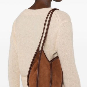 Hereu Cabullera Suede Shoulder Bag