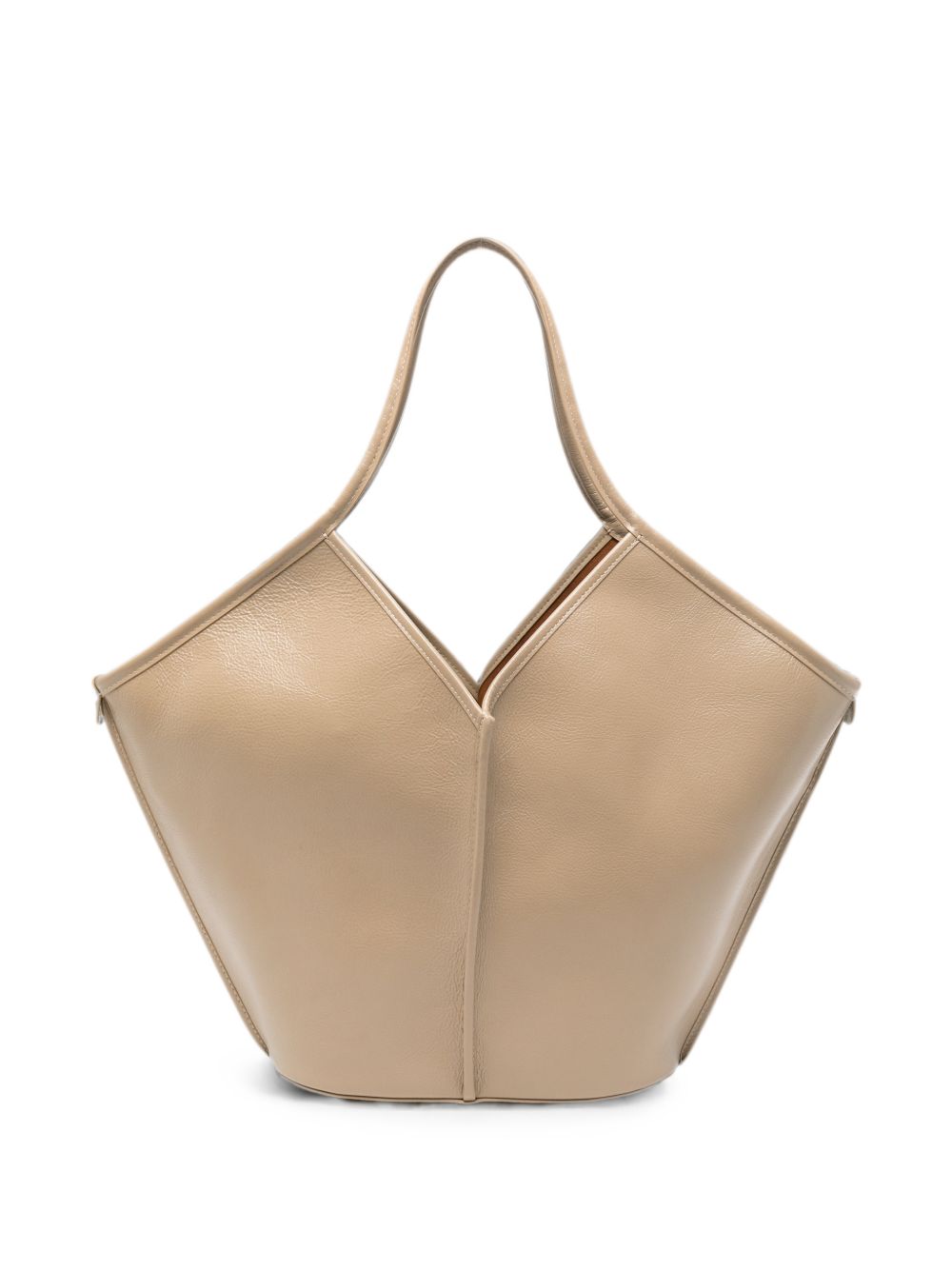 Hereu Calella Large Distressed Leather Tote