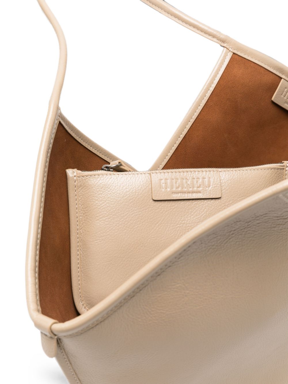 Hereu Calella Large Distressed Leather Tote