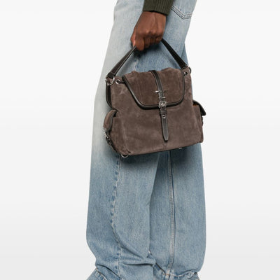 Tod's T Timeless Medium Foldover Tote Bag