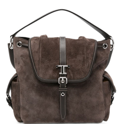 Tod's T Timeless Medium Foldover Tote Bag