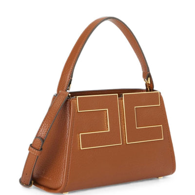 Elisabetta Franchi Logo Plaque Shoulder Bag