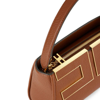 Elisabetta Franchi Logo Plaque Shoulder Bag