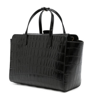 Hidesins Croc-Effect Top Handle Bag