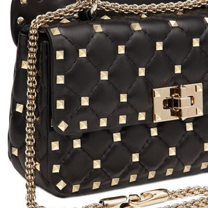 Valentino Garavani Rockstud Spike Small Nappa Bag