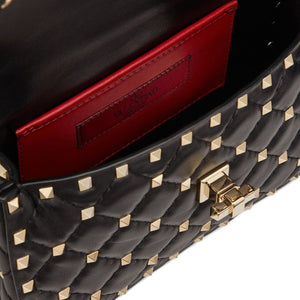 Valentino Garavani Rockstud Spike Small Nappa Bag