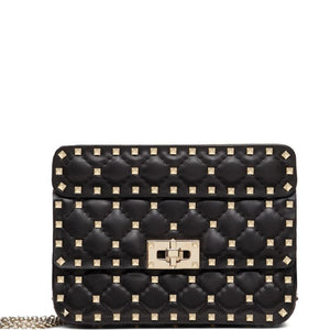 Valentino Garavani Rockstud Spike Small Nappa Bag