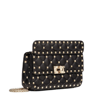 Valentino Garavani Rockstud Spike Small Nappa Bag