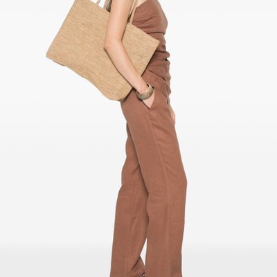 Sophie Digard Raffia Tote Bag